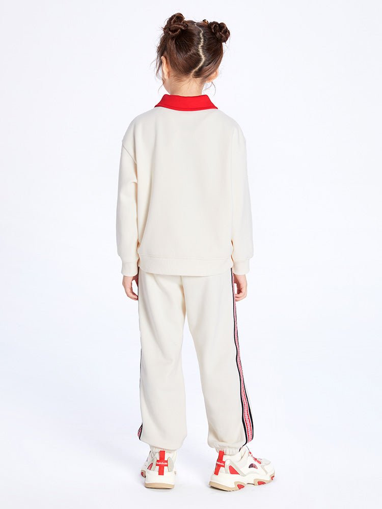 【線上專享】 balabala 童裝中童中性針織長袖套裝 7-14歲 - balabala