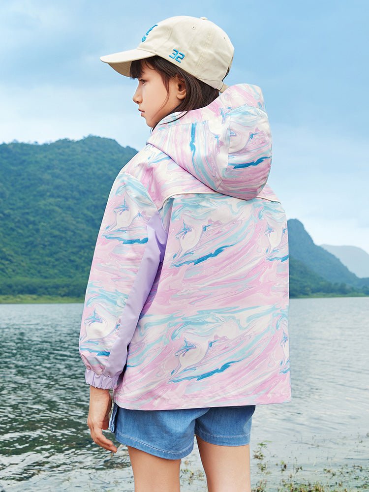 【線上專享】 balabala 童裝中童女幻彩梭織便服 7-14歲 - balabala