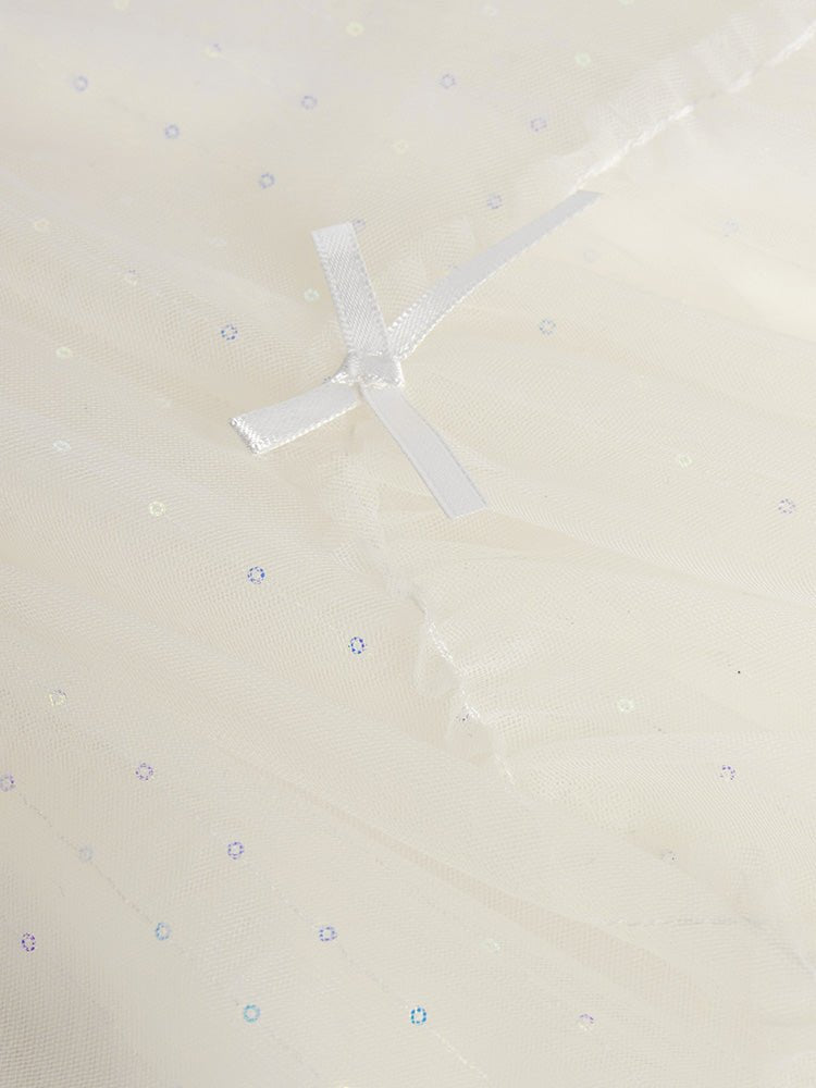 balabala 女中童蝴蝶結精緻大氣梭織短裙 7-14歲 - balabala