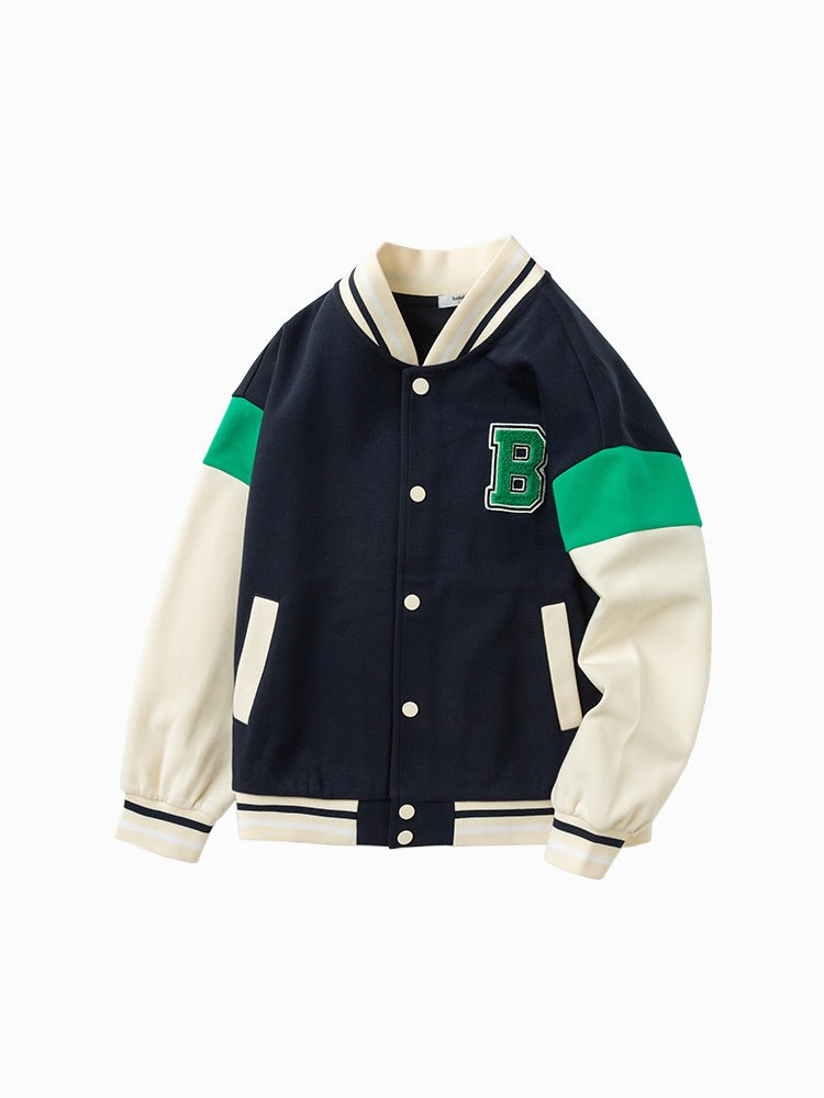 【線上專享】 balabala 童裝中童中性字母繡花針織便服 7-14歲 - balabala