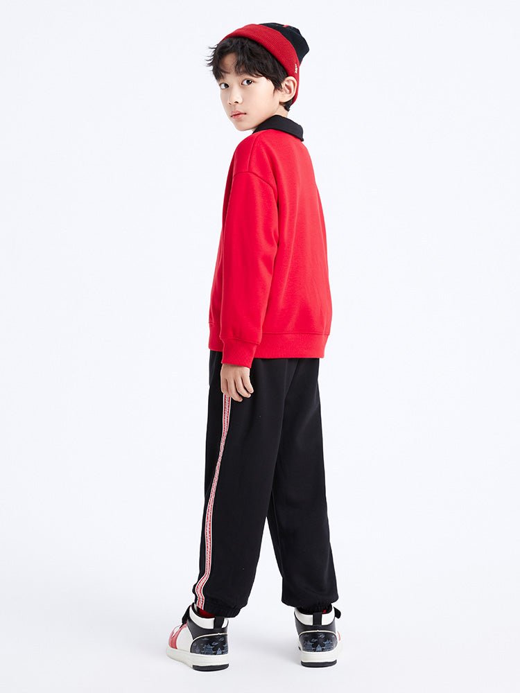 【線上專享】 balabala 童裝中童中性針織長袖套裝 7-14歲 - balabala