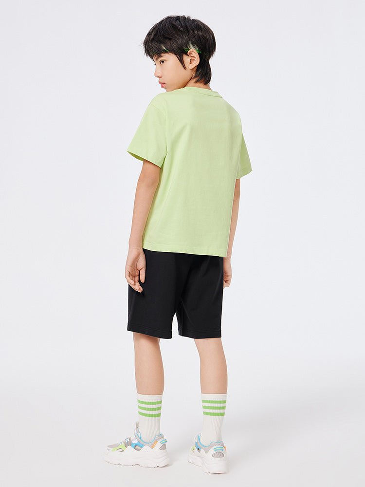 【網店專限】balabala 童裝運動印花短袖兩件套套裝 7-14歲 - balabala