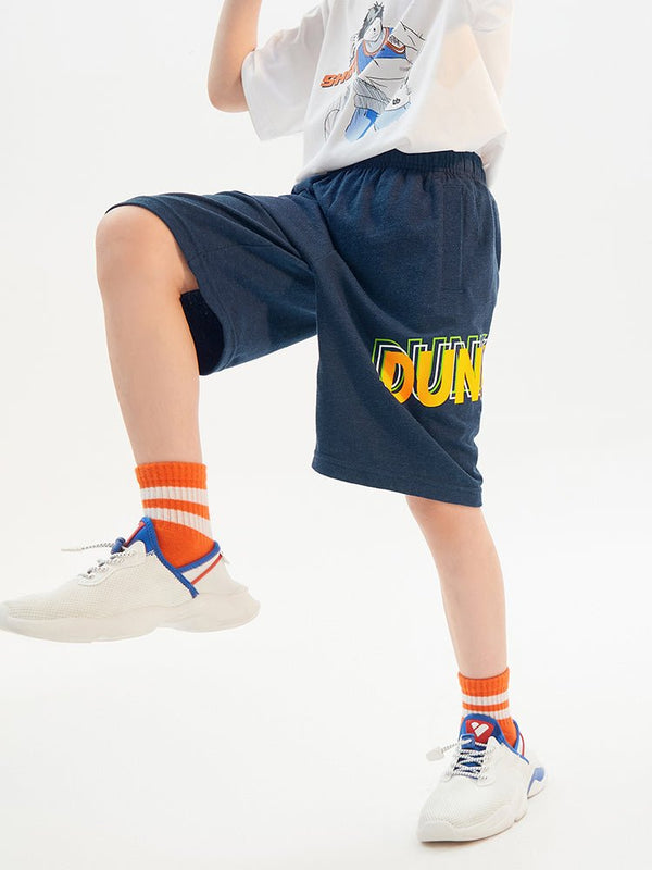 【網店專限】balabala 中大童吸濕速簡潔運動中褲 7-14歲 - balabala