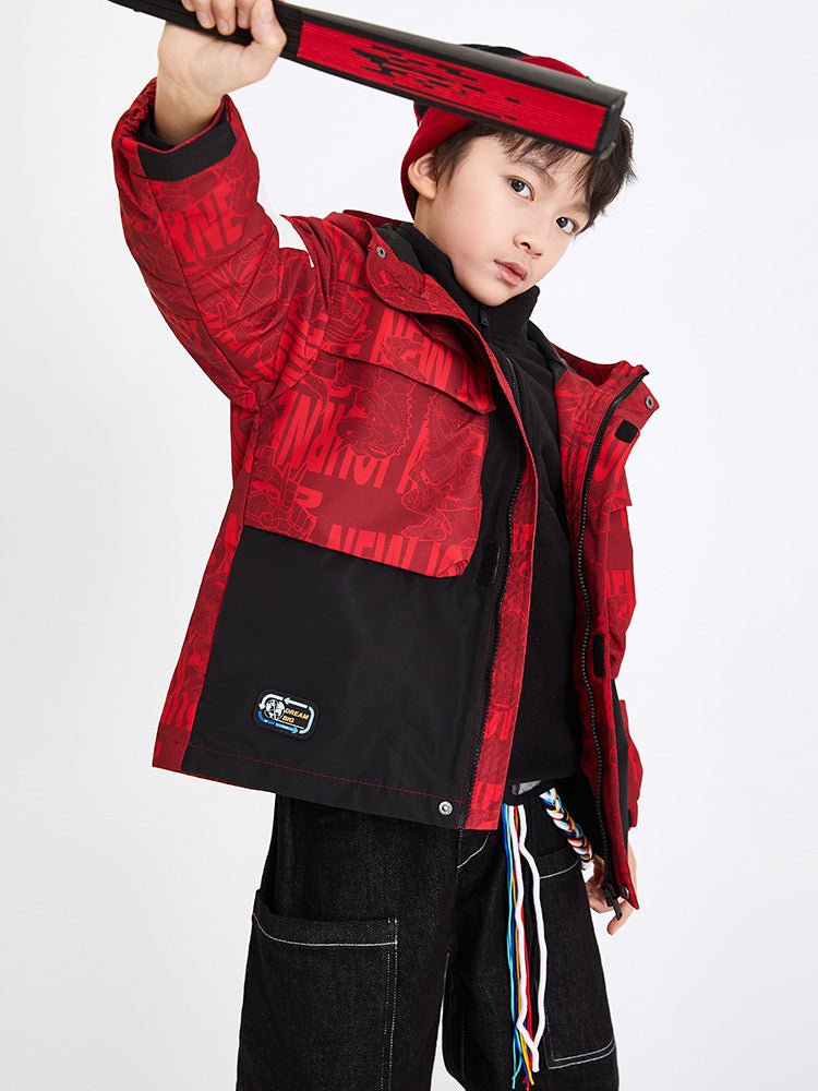 【線上專享】 balabala 童裝中童男梭織便服 7-14歲 - balabala