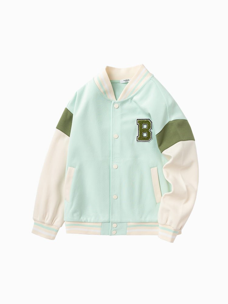 【線上專享】 balabala 童裝中童中性字母繡花針織便服 7-14歲 - balabala