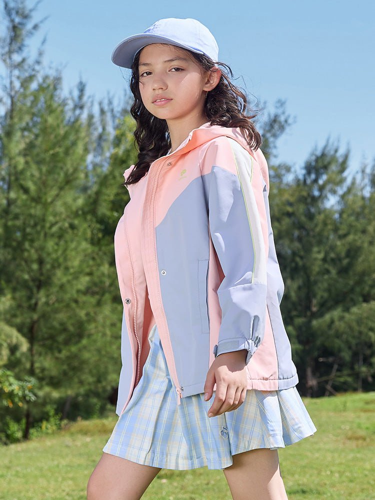 【線上專享】 balabala 童裝中童女淨色梭織便服 7-14歲 - balabala