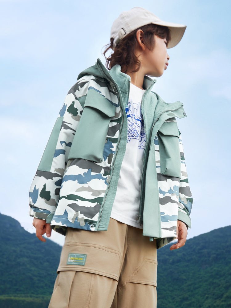 【線上專享】 balabala 童裝中童男梭織便服 7-14歲 - balabala