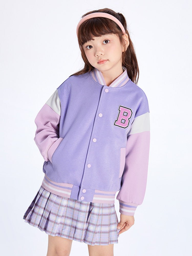 【線上專享】 balabala 童裝中童中性字母繡花針織便服 7-14歲 - balabala