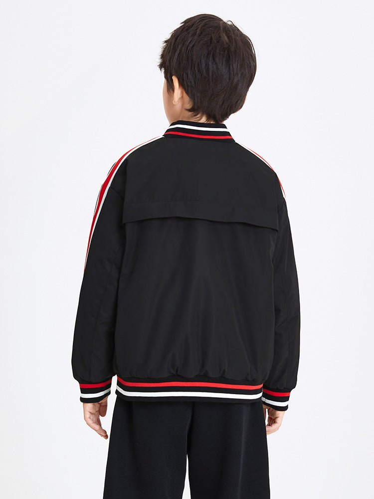 【線上專享】 balabala 童裝中童男梭織棉服 7-14歲 - balabala