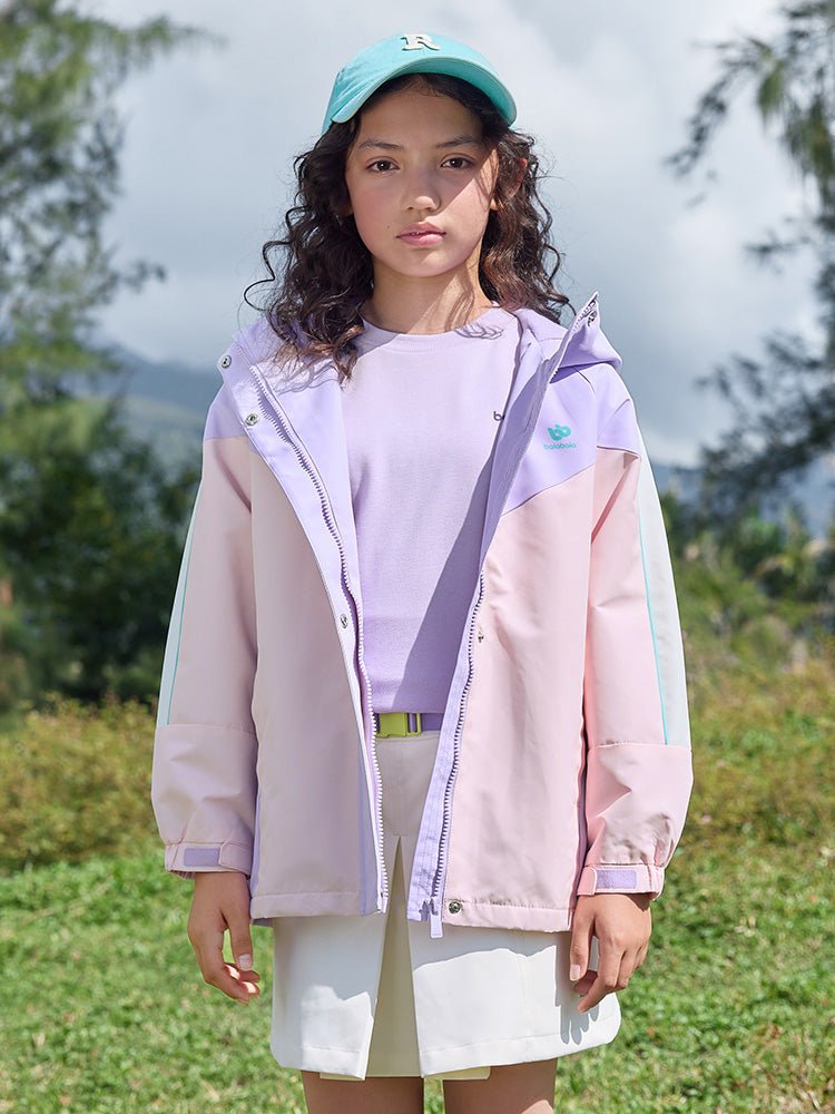 【線上專享】 balabala 童裝中童女淨色梭織便服 7-14歲 - balabala