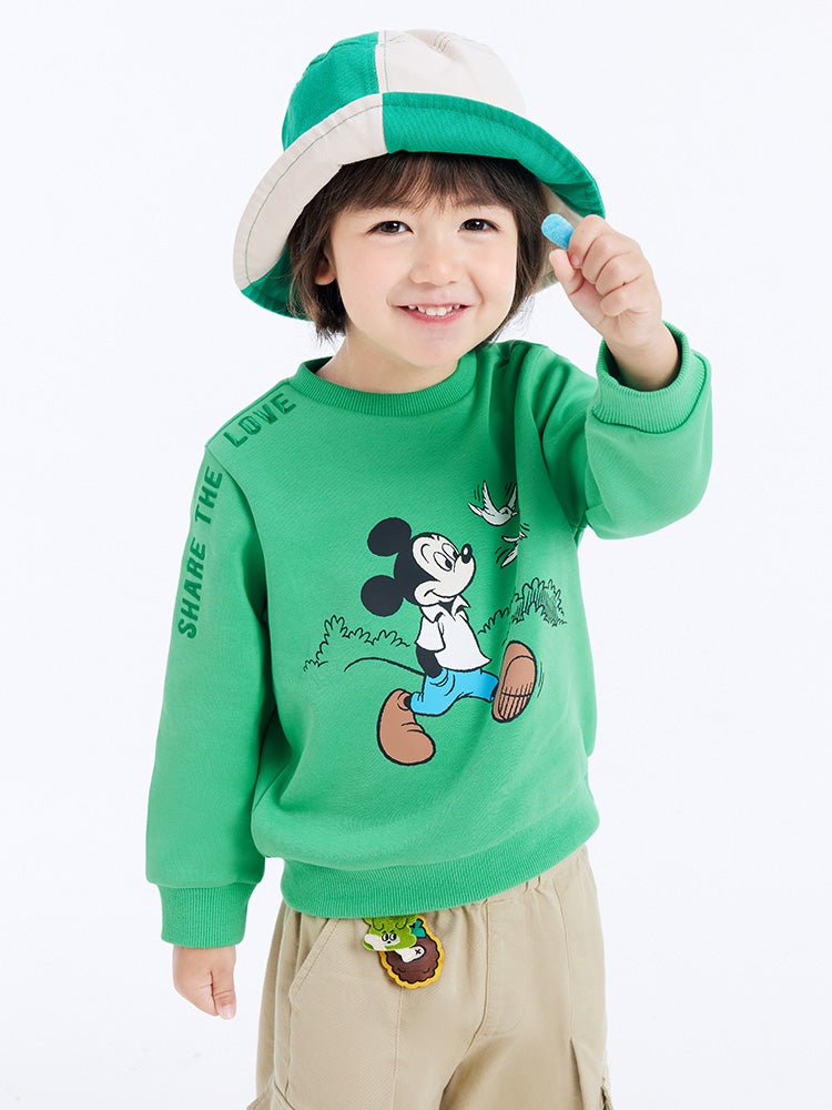 balabala 中性幼童IP迪士尼-米奇和朋友們圓領衛衣 2-8歲 - balabala