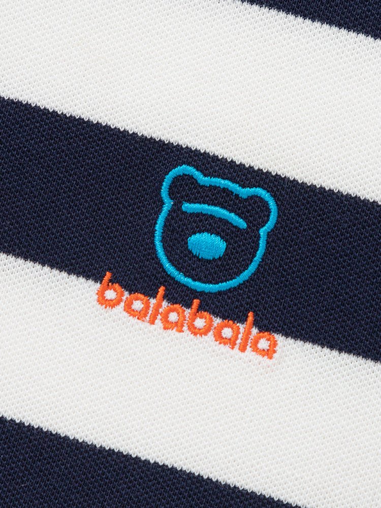 【網店專限】balabala 男童polo衫休閒涼感短袖T恤童裝 7-14歲 - balabala