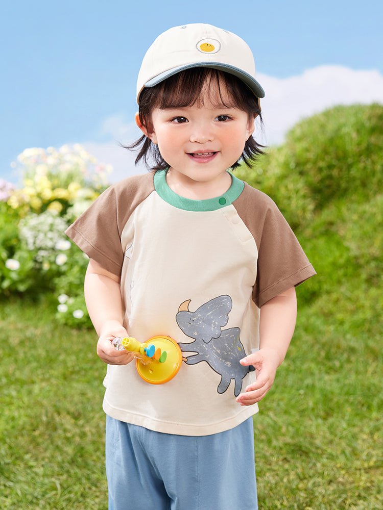 【網店專限】balabala 文藝短袖T恤 0-3歲 - balabala
