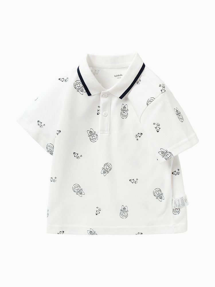 【網店專限】balabala 童裝卡通印花男童短袖T恤 2-8歲 - balabala