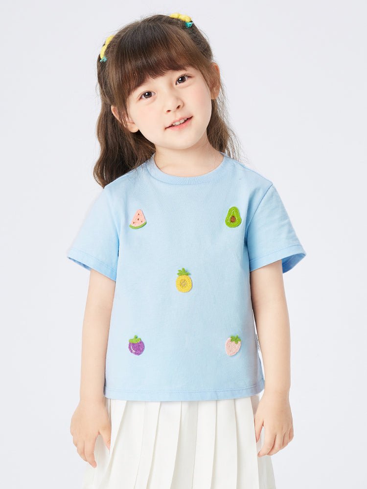 balabala 女幼童水果女幼童T恤 2-8歲 - balabala