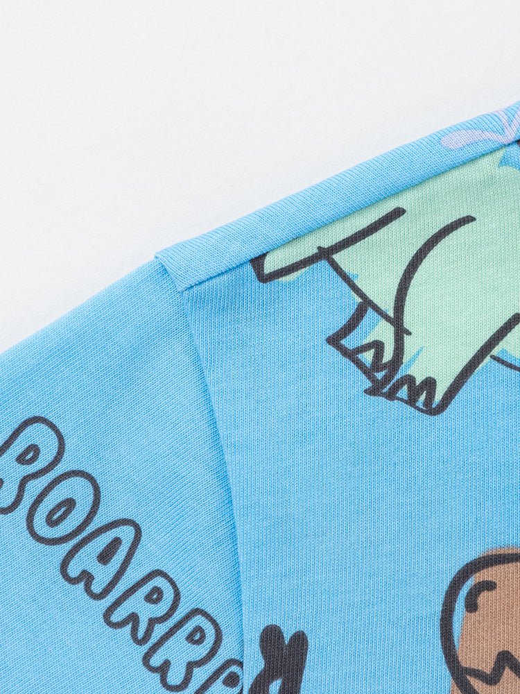 【網店專限】balabala 純棉洋氣滿印短袖T恤 2-8歲 - balabala