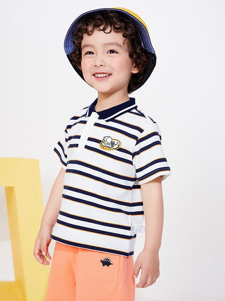 【網店專限】balabala 童裝卡通印花男童短袖T恤 2-8歲 - balabala