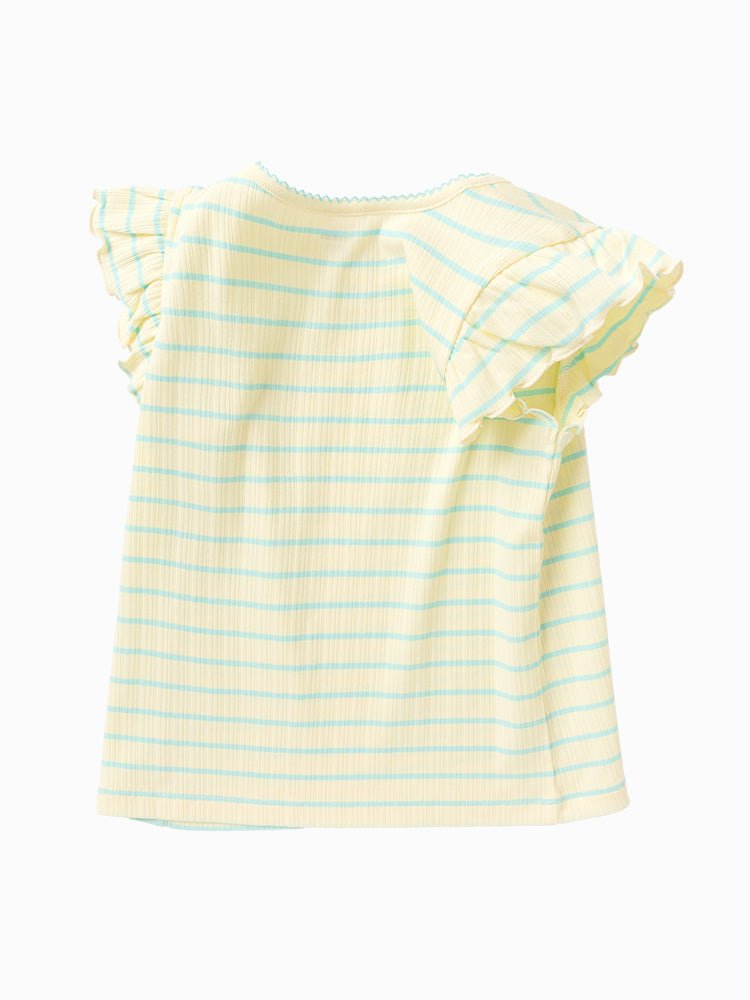 【網店專限】balabala 針織短袖T恤女童 2-8歲 - balabala