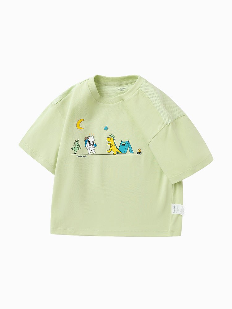 balabala 男幼童恐龍男幼童T恤 2-8嵗 - balabala