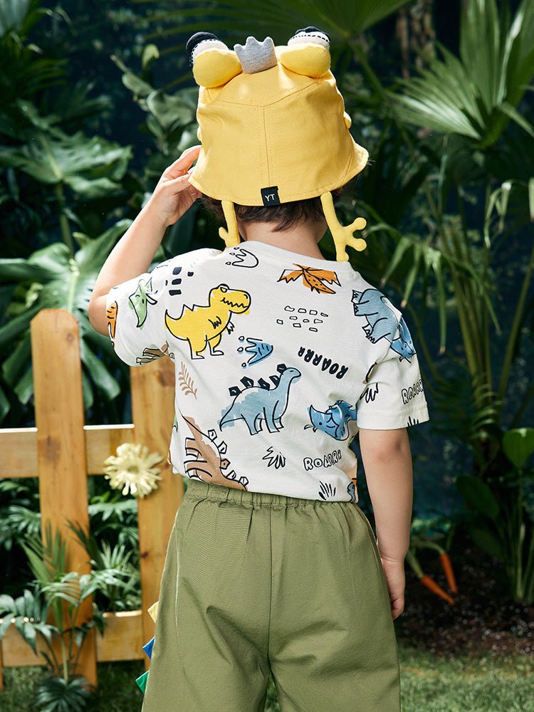 【網店專限】balabala 純棉洋氣滿印短袖T恤 2-8歲 - balabala