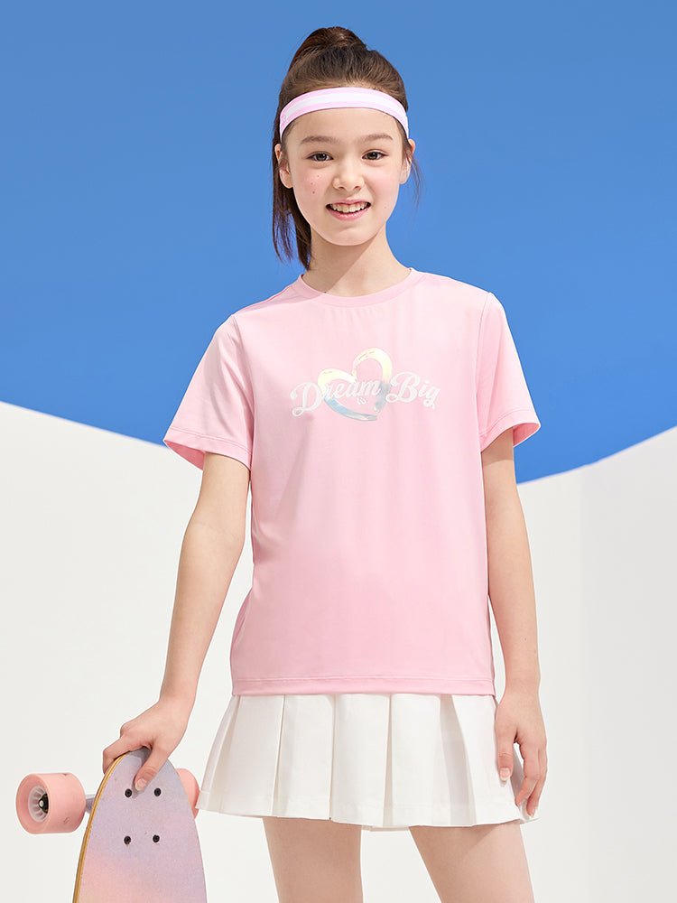 【網店專限】balabala 女童甜美印花短袖兒童T恤 7-14歲 - balabala