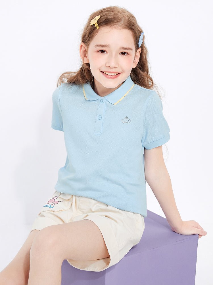 【網店專限】balabala 童裝短袖涼感甜美T恤 7-14歲 - balabala