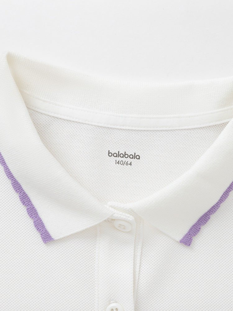 【網店專限】balabala 童裝短袖涼感甜美T恤 7-14歲 - balabala