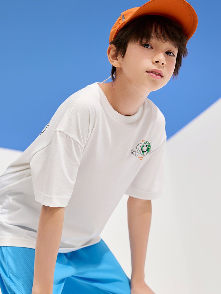 【網店專限】balabala 男童卡通印花短袖T恤 7-14歲 - balabala