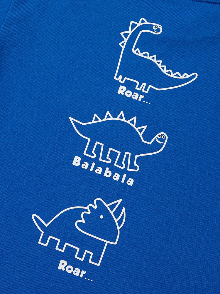balabala 幼童男針織長袖T恤 - balabala