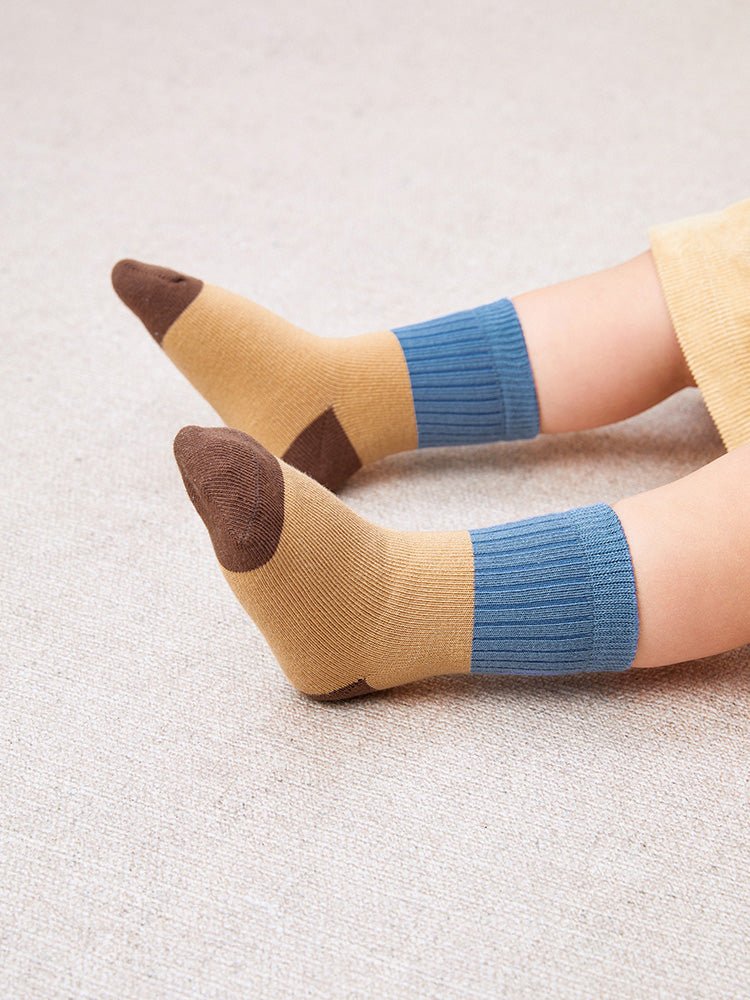嬰幼童HOME萌趣多色襪子 - balabala
