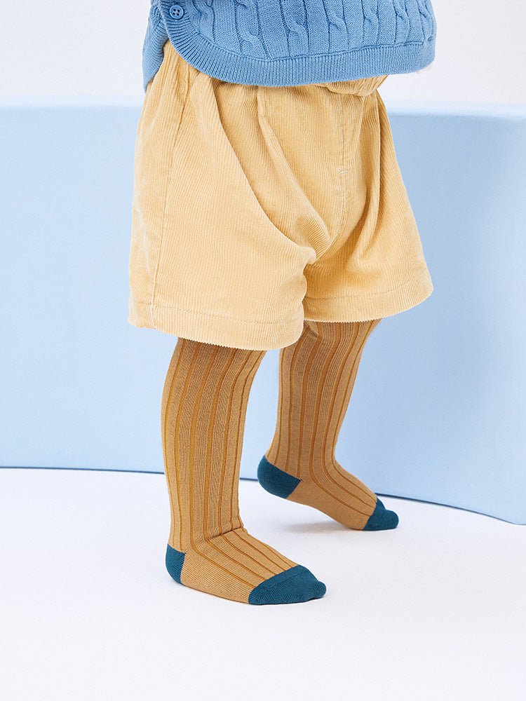 嬰幼童HOME精梳棉撞色襪子 - balabala