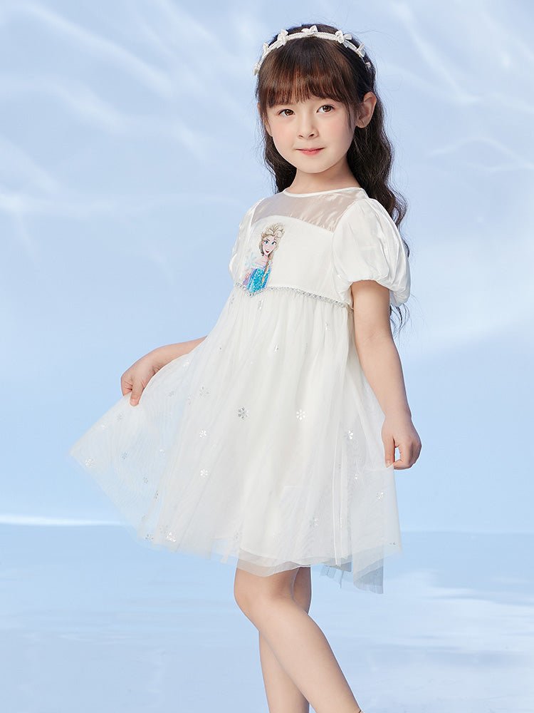 【網店專限】【冰雪奇緣IP】balabala 童裝女童公主連衣裙 2-8歲 - balabala