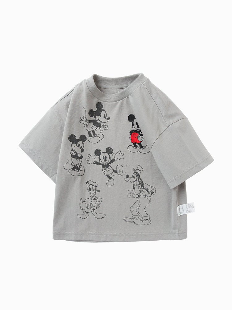 【網店專限】【迪士尼IP】balabala 童裝親子短袖T恤 2-8歲 - balabala