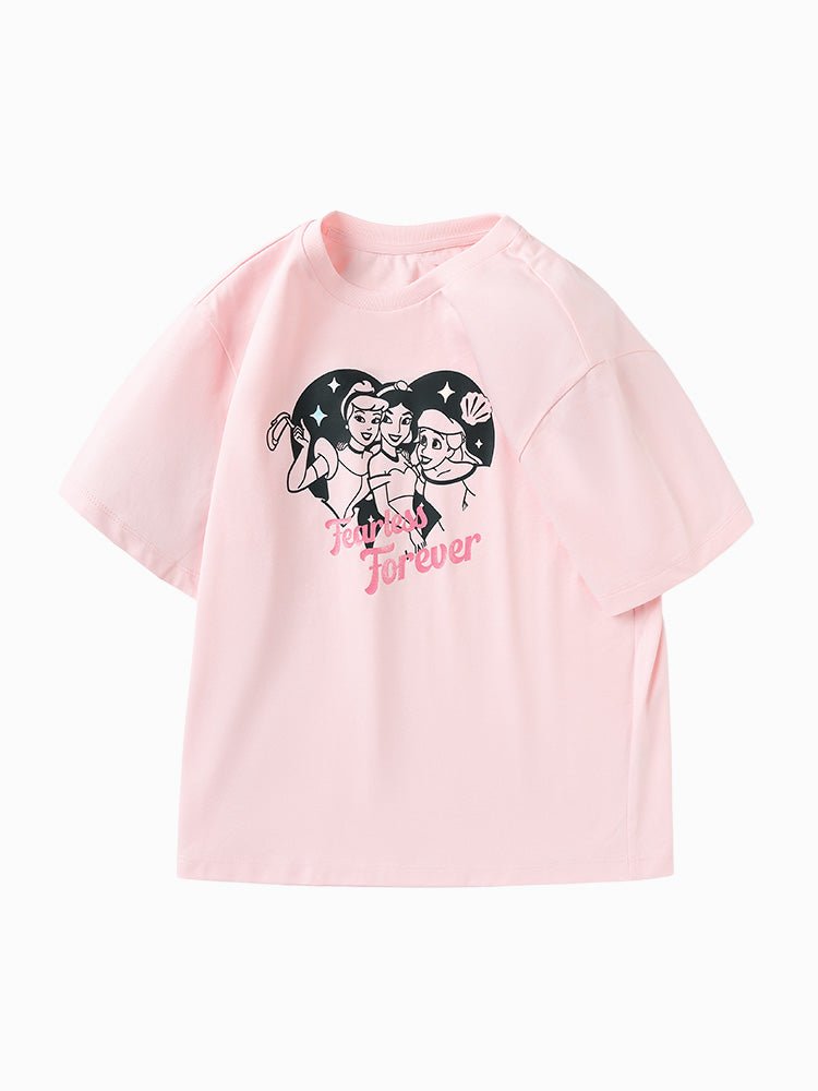 【網店專限】【迪士尼IP】balabala 童裝女童短袖T恤 7-14歲 - balabala
