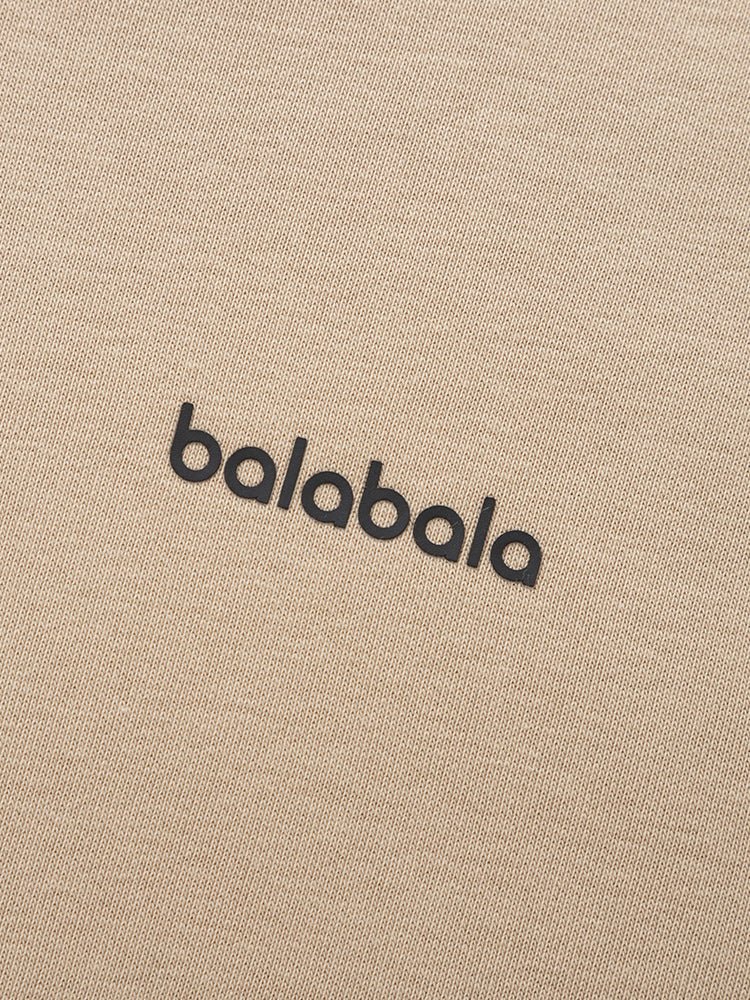 中童簡約時尚圓領衛衣 - balabala