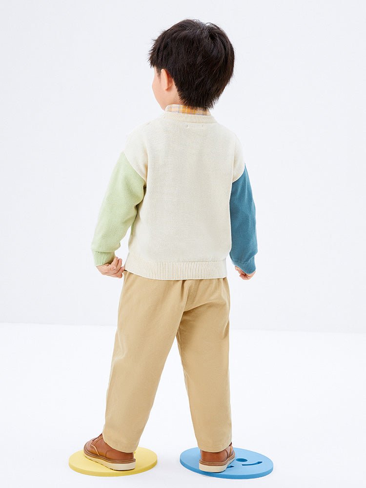 男幼童天絲彈力長褲 - balabala