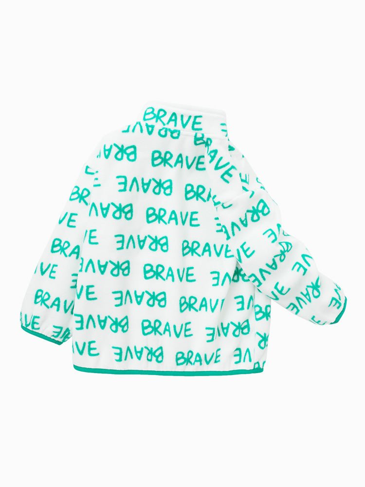 中幼童口袋圓領搖粒絨便服 - balabala